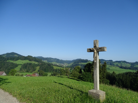 Blick auf Mühlrüti von Haagen