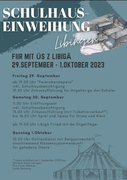 Flyer Fiir mit üs z Libigä