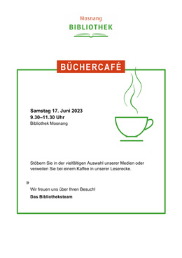 Buechercafe_Flyer_17.06.2023 Büchercafé